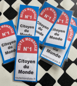 autocollant des citoyens du monde