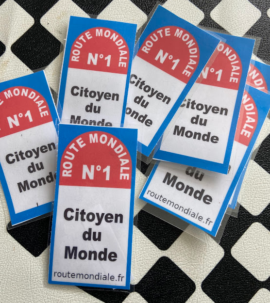 autocollant des citoyens du monde