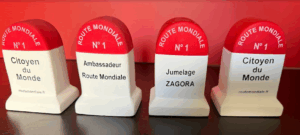 bornes de la route mondiale collection